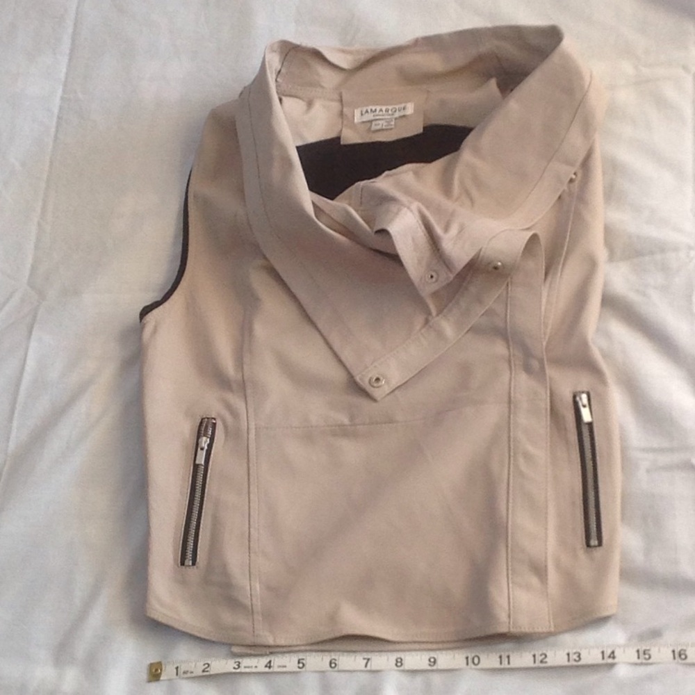Lamarque Leather Vest